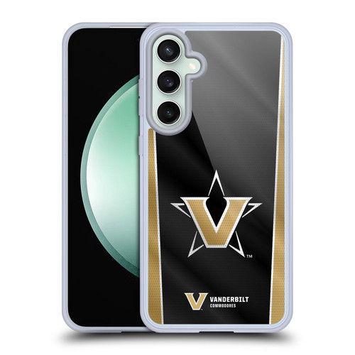 Vanderbilt University Vandy Vanderbilt University Banner Soft Gel Case for Samsung Galaxy S23 FE 5G