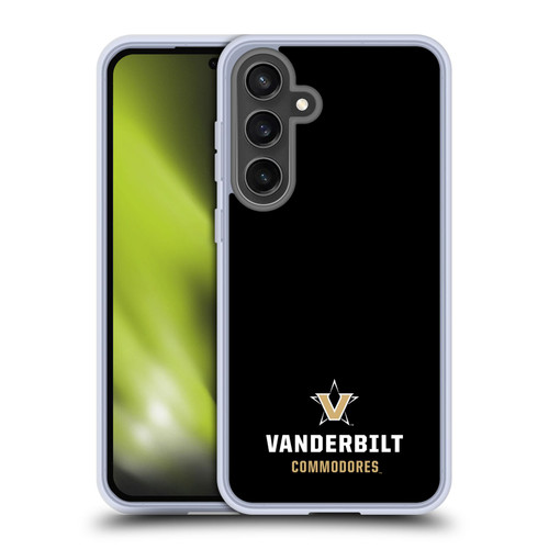 Vanderbilt University Vandy Vanderbilt University Logotype Soft Gel Case for Samsung Galaxy S24 FE