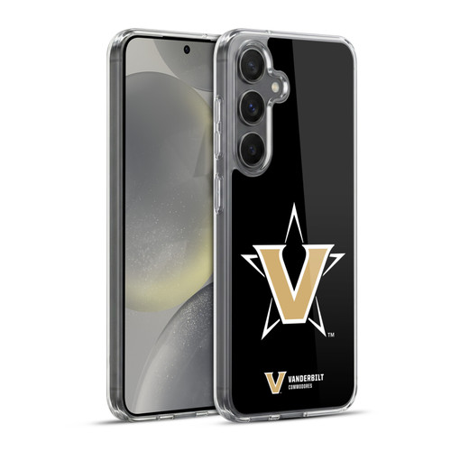 Vanderbilt University Vandy Vanderbilt University Plain Soft Gel Case for Samsung Galaxy S24+ 5G & MagSafe