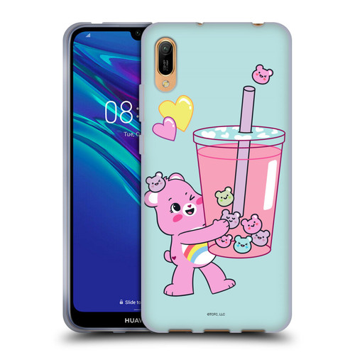 Care Bears Sweet And Savory Cheer Drink Soft Gel Case for Huawei Y6 Pro (2019)