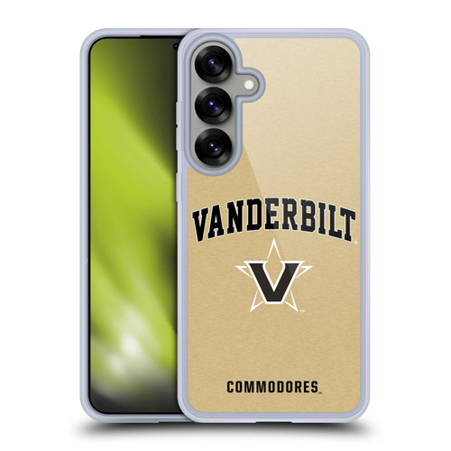 Vanderbilt University Vandy Vanderbilt University Campus Logotype Soft Gel Case for Samsung Galaxy S25+