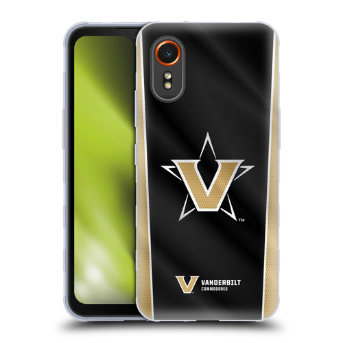Vanderbilt University Vandy Vanderbilt University Banner Soft Gel Case for Samsung Galaxy Xcover7 5G