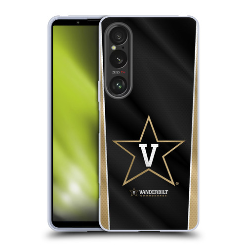 Vanderbilt University Vandy Vanderbilt University Banner Soft Gel Case for Sony Xperia 1 VI 5G