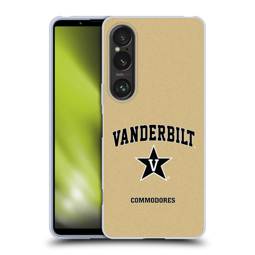 Vanderbilt University Vandy Vanderbilt University Campus Logotype Soft Gel Case for Sony Xperia 1 VI 5G