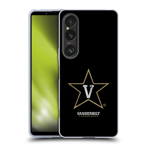Vanderbilt University Vandy Vanderbilt University Distressed Look Soft Gel Case for Sony Xperia 1 VI 5G