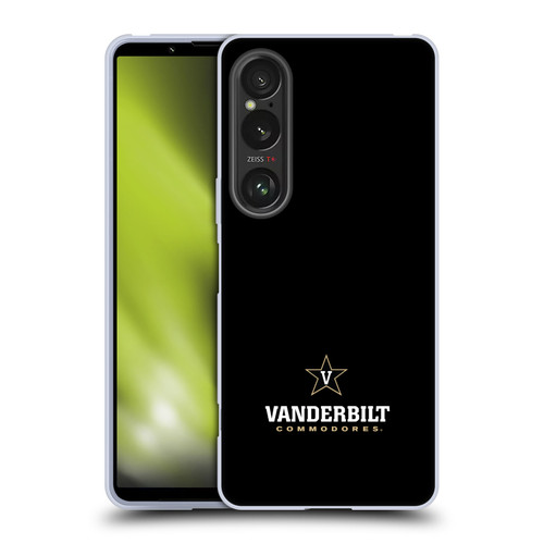 Vanderbilt University Vandy Vanderbilt University Logotype Soft Gel Case for Sony Xperia 1 VI 5G