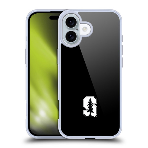 Stanford University The Farm Stanford University Logo Soft Gel Case for Apple iPhone 16