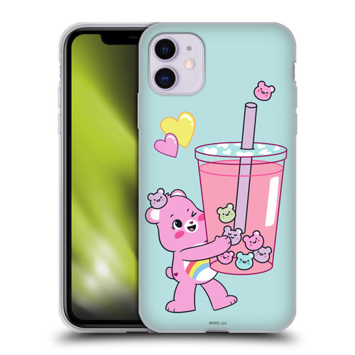 Care Bears Sweet And Savory Cheer Drink Soft Gel Case for Apple iPhone 11