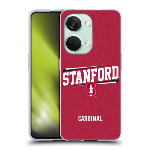 Stanford University The Farm Stanford University Double Bar Soft Gel Case for OnePlus Nord 3 5G