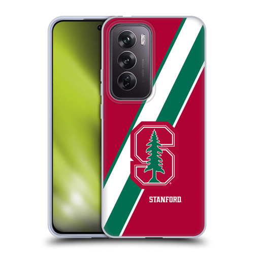 Stanford University The Farm Stanford University Stripes Soft Gel Case for OPPO Reno12 Pro 5G