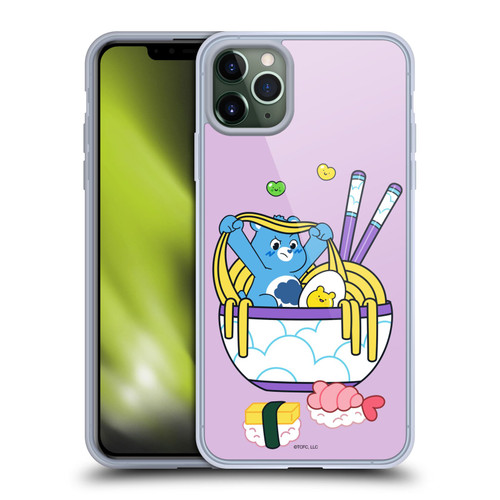 Care Bears Sweet And Savory Grumpy Ramen Sushi Soft Gel Case for Apple iPhone 11 Pro Max