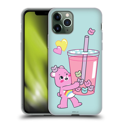 Care Bears Sweet And Savory Cheer Drink Soft Gel Case for Apple iPhone 11 Pro