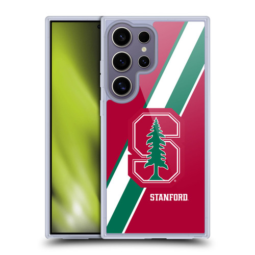 Stanford University The Farm Stanford University Stripes Soft Gel Case for Samsung Galaxy S25 Ultra