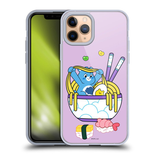 Care Bears Sweet And Savory Grumpy Ramen Sushi Soft Gel Case for Apple iPhone 11 Pro
