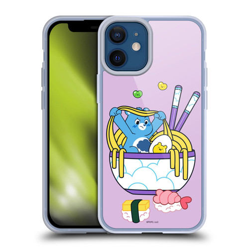 Care Bears Sweet And Savory Grumpy Ramen Sushi Soft Gel Case for Apple iPhone 12 Mini