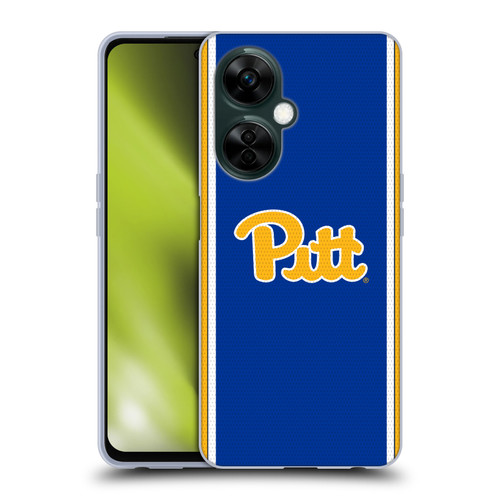 University Of Pittsburgh University Of Pittsburgh Football Jersey Soft Gel Case for OnePlus Nord N30