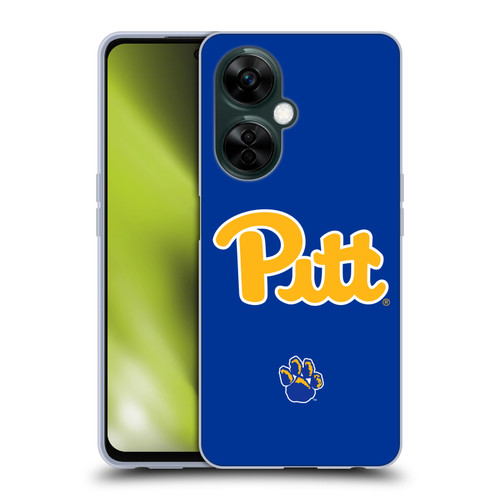 University Of Pittsburgh University Of Pittsburgh Plain Soft Gel Case for OnePlus Nord N30