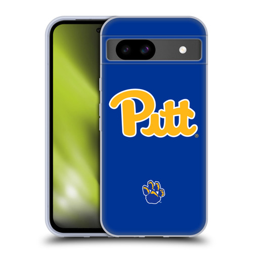 University Of Pittsburgh University Of Pittsburgh Plain Soft Gel Case for Google Pixel 8a