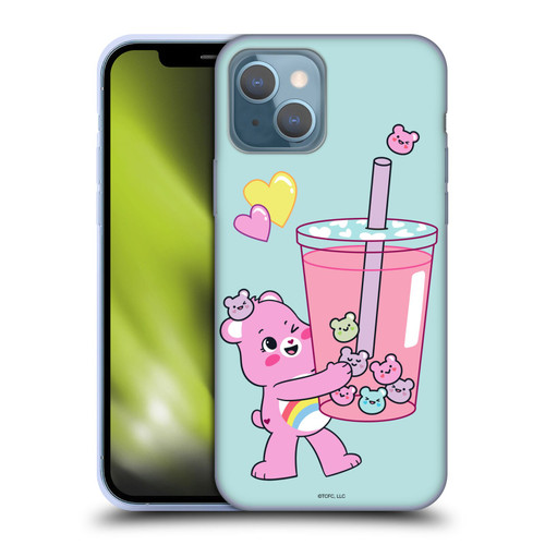 Care Bears Sweet And Savory Cheer Drink Soft Gel Case for Apple iPhone 13