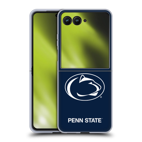 Pennsylvania State University PSU The Pennsylvania State University Plain Soft Gel Case for Motorola Razr 50 Ultra