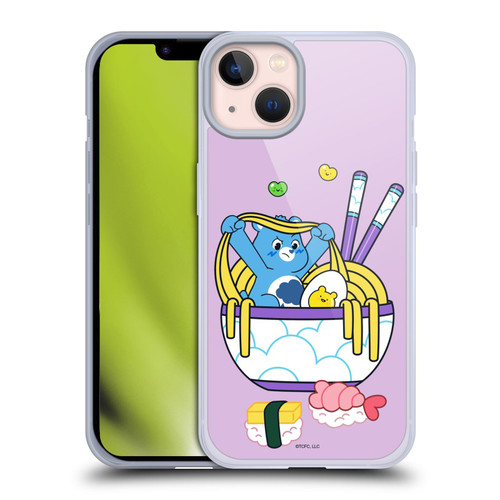 Care Bears Sweet And Savory Grumpy Ramen Sushi Soft Gel Case for Apple iPhone 13