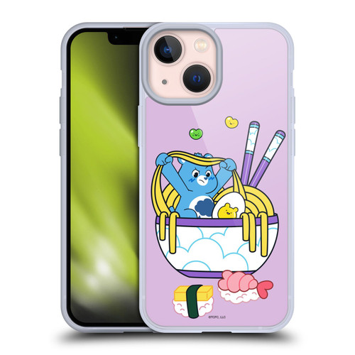 Care Bears Sweet And Savory Grumpy Ramen Sushi Soft Gel Case for Apple iPhone 13 Mini