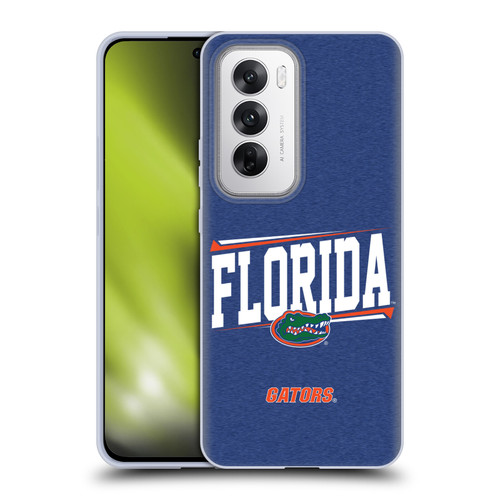 University Of Florida UF University Of Florida Double Bar Soft Gel Case for OPPO Reno12 5G