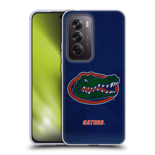 University Of Florida UF University Of Florida Distressed Look Soft Gel Case for OPPO Reno12 Pro 5G