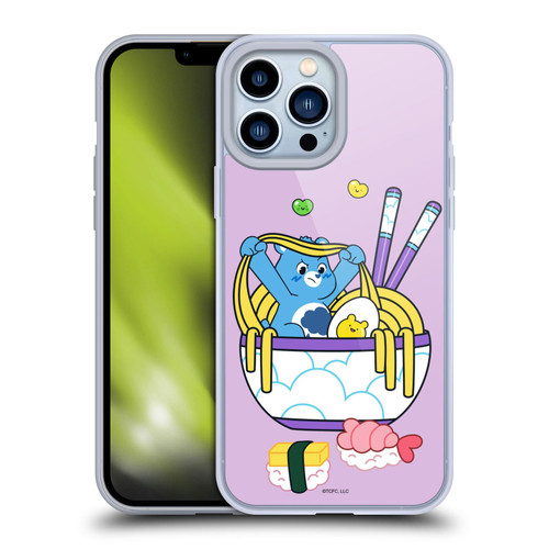 Care Bears Sweet And Savory Grumpy Ramen Sushi Soft Gel Case for Apple iPhone 13 Pro Max