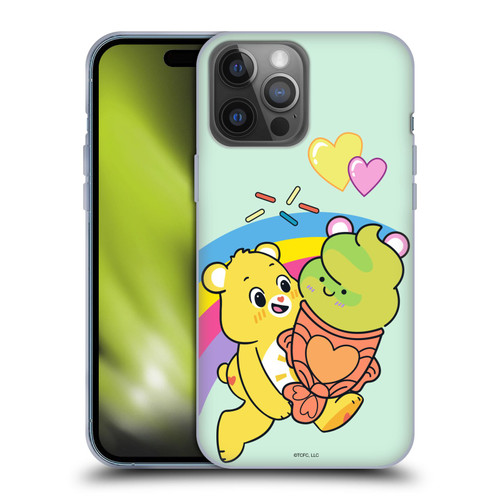 Care Bears Sweet And Savory Funshine Ice Cream Soft Gel Case for Apple iPhone 14 Pro Max