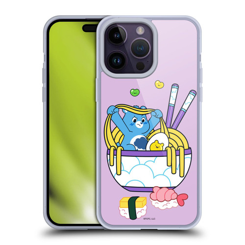 Care Bears Sweet And Savory Grumpy Ramen Sushi Soft Gel Case for Apple iPhone 14 Pro Max