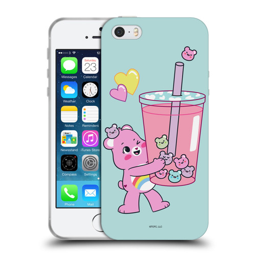 Care Bears Sweet And Savory Cheer Drink Soft Gel Case for Apple iPhone 5 / 5s / iPhone SE 2016