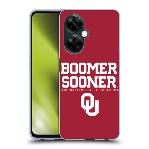 University of Oklahoma OU The University of Oklahoma Boomer Sooner Soft Gel Case for OnePlus Nord N30
