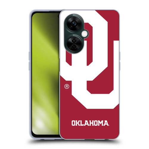 University of Oklahoma OU The University of Oklahoma Oversized Icon Soft Gel Case for OnePlus Nord N30