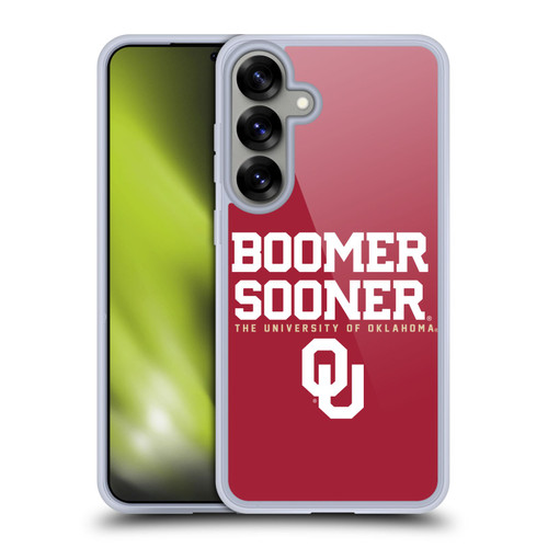 University of Oklahoma OU The University of Oklahoma Boomer Sooner Soft Gel Case for Samsung Galaxy S25+ University of Oklahoma OU The University of Oklahoma Boomer Sooner Soft Gel Case for Samsung Galaxy S25+
