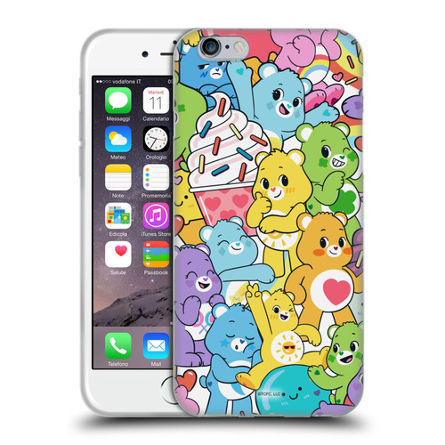 Care Bears Sweet And Savory Character Pattern Soft Gel Case for Apple iPhone 6 / iPhone 6s