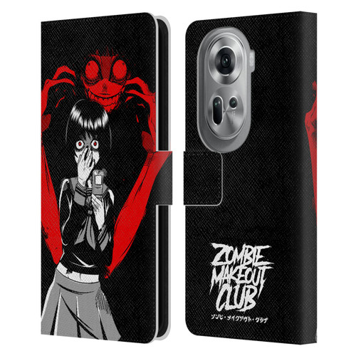 Zombie Makeout Club Art Selfie Leather Book Wallet Case Cover For OPPO Reno11 Pro