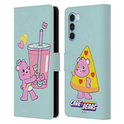 Care Bears Sweet And Savory Cheer Drink Leather Book Wallet Case Cover For Motorola Edge S30