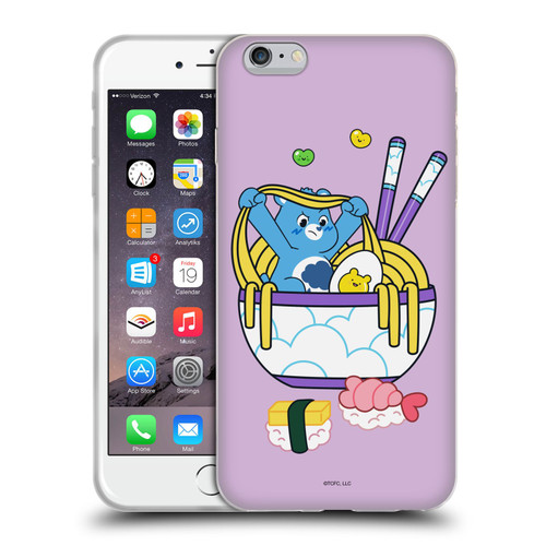 Care Bears Sweet And Savory Grumpy Ramen Sushi Soft Gel Case for Apple iPhone 6 Plus / iPhone 6s Plus
