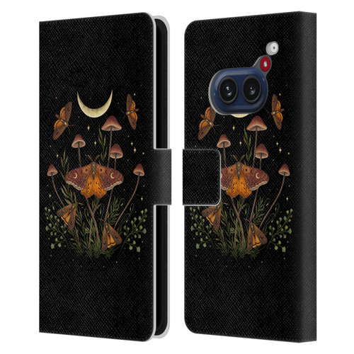 Episodic Drawing Illustration Animals Autumn Light Underwings Leather Book Wallet Case Cover For Nothing Phone (2a)