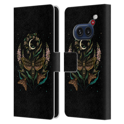 Episodic Drawing Illustration Animals Death Head Leather Book Wallet Case Cover For Nothing Phone (2a)