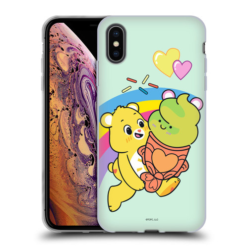 Care Bears Sweet And Savory Funshine Ice Cream Soft Gel Case for Apple iPhone XS Max