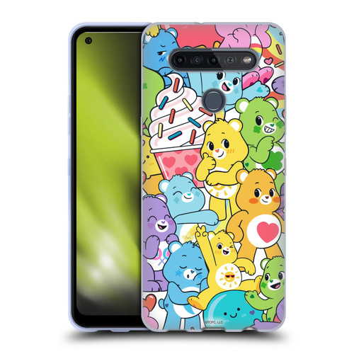 Care Bears Sweet And Savory Character Pattern Soft Gel Case for LG K51S