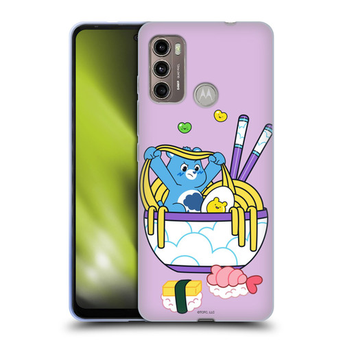 Care Bears Sweet And Savory Grumpy Ramen Sushi Soft Gel Case for Motorola Moto G60 / Moto G40 Fusion