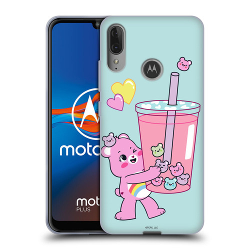 Care Bears Sweet And Savory Cheer Drink Soft Gel Case for Motorola Moto E6 Plus