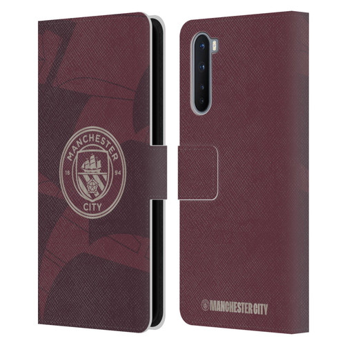 Manchester City Man City FC 2024/25 Badge Kit Third Leather Book Wallet Case Cover For OnePlus Nord 5G
