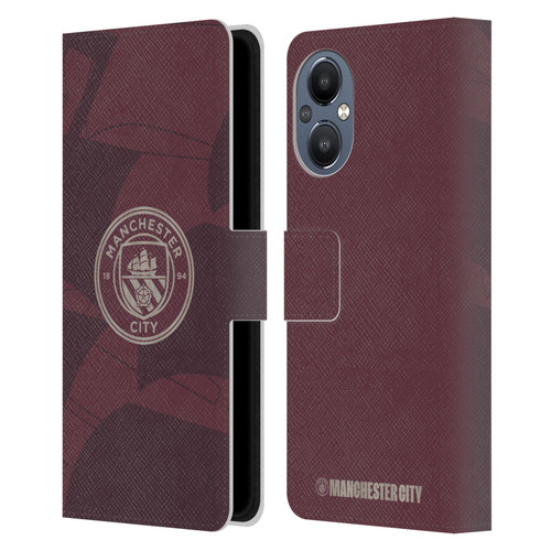 Manchester City Man City FC 2024/25 Badge Kit Third Leather Book Wallet Case Cover For OnePlus Nord N20 5G