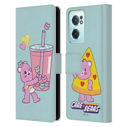 Care Bears Sweet And Savory Cheer Drink Leather Book Wallet Case Cover For OnePlus Nord CE 2 5G