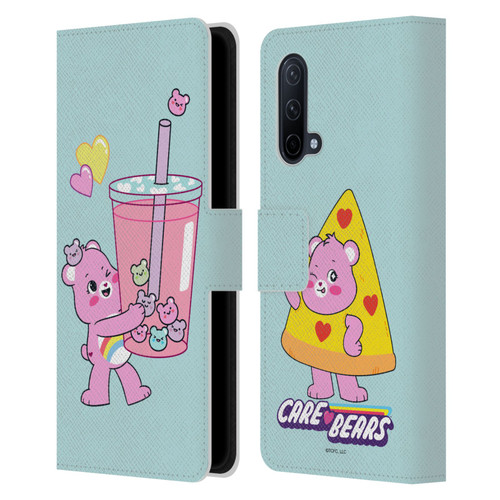 Care Bears Sweet And Savory Cheer Drink Leather Book Wallet Case Cover For OnePlus Nord CE 5G