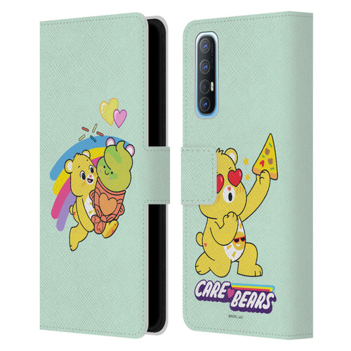 Care Bears Sweet And Savory Funshine Ice Cream Leather Book Wallet Case Cover For OPPO Find X2 Neo 5G